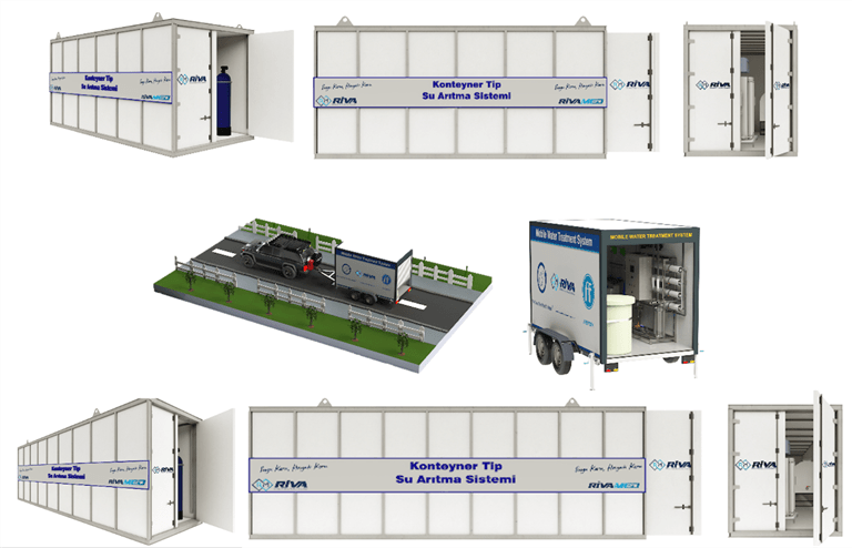Container Type Water Treatment Systems.